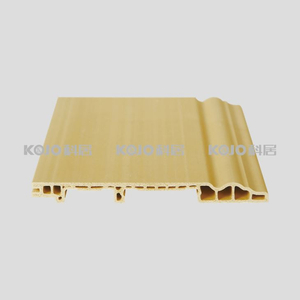 Z&oacute;calo laminado de PVC sin formaldeh&iacute;do WPC
