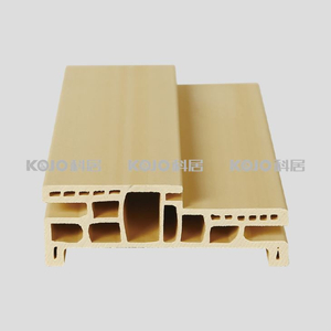 OEM ODM Bahan Mesra Alam Kayu Dan Rangka Pintu Komposit PVC Untuk Bilik Mandi Bilik Tidur