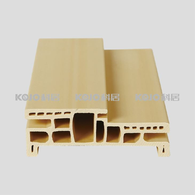 OEM ODM مواد صديقة للبيئة من الخشب وإطار الباب المركب PVC للحمام في غرفة النوم