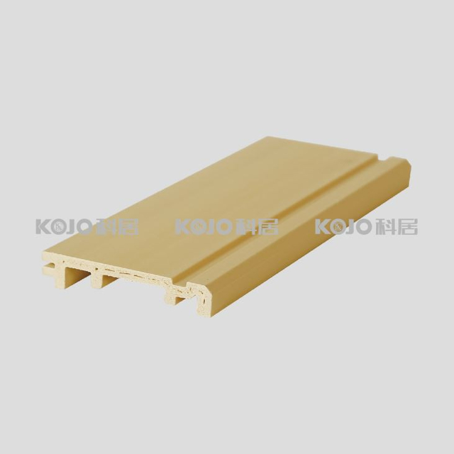 ديكور المنزل WPC التفاف PVC اللوح الرقائقي