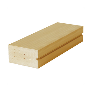 Insektensicheres, quadratisches T&uuml;rprofil aus WPC