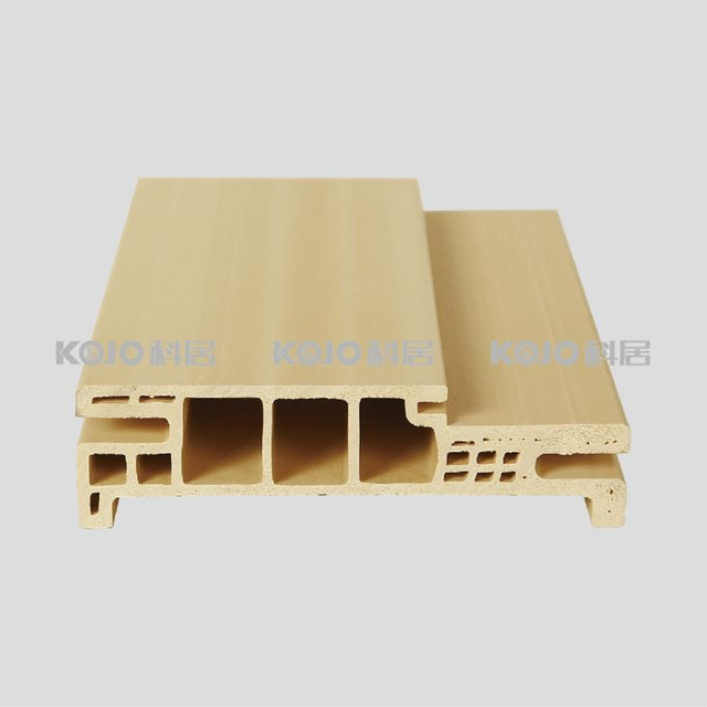 Umweltschutz-Rohstoff PVC-beschichteter WPC-T&uuml;rrahmen