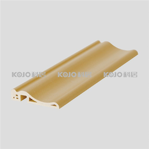 WPC-PVC-beschichtetes dekoratives Profil